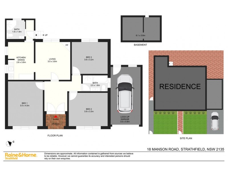 18 Manson Road, Strathfield NSW 2135 Floorplan