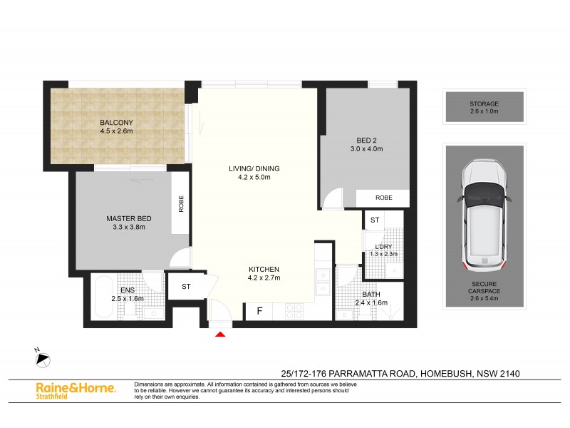 25/172-176 Parramatta Road, Homebush NSW 2140 Floorplan