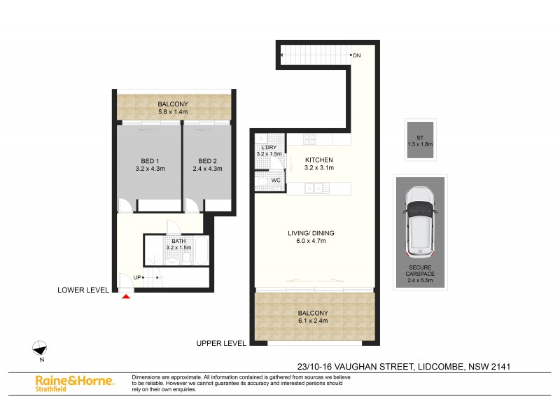 18/10-16 Vaughan Street, Lidcombe NSW 2141 Floorplan