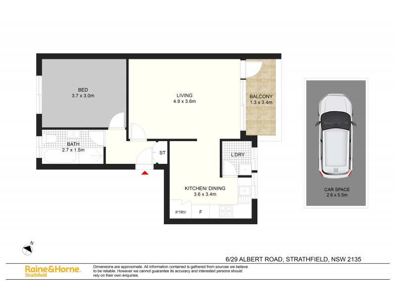 6/29-31 Albert Road, Strathfield NSW 2135 Floorplan