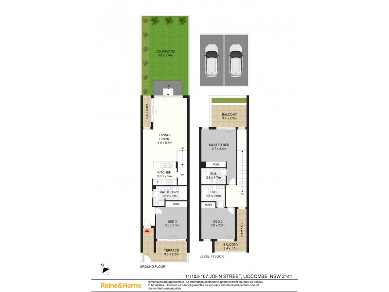 11/103-107 John Street, Lidcombe NSW 2141 Floorplan