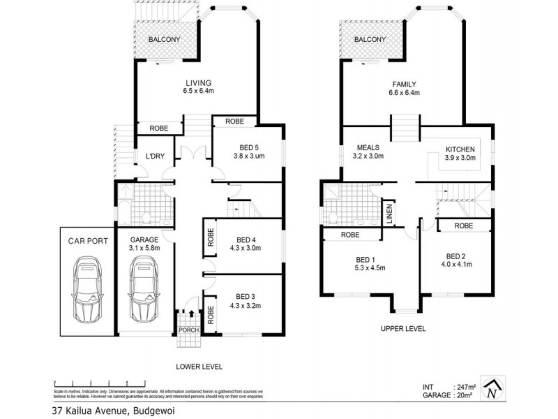 37 Kailua Ave, Budgewoi NSW 2262 Floorplan