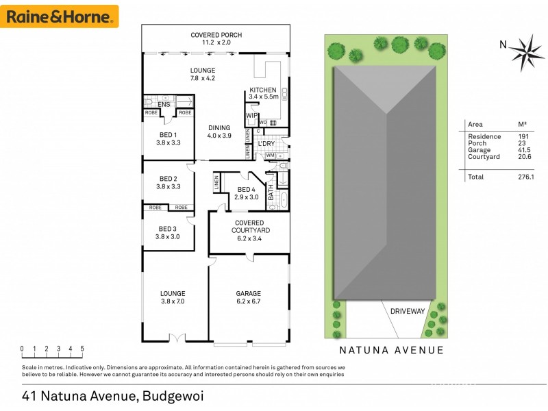 41 Natuna Avenue, Budgewoi NSW 2262 Floorplan