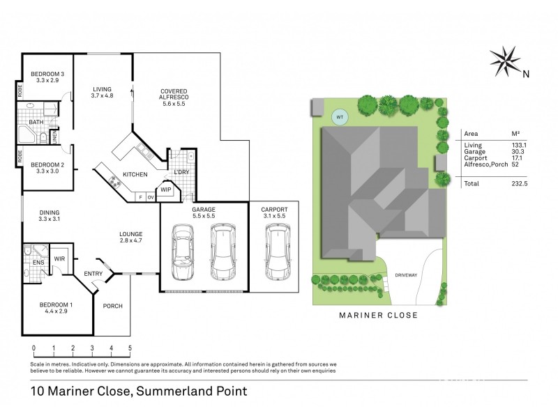 10 Mariner Close, Summerland Point NSW 2259 Floorplan
