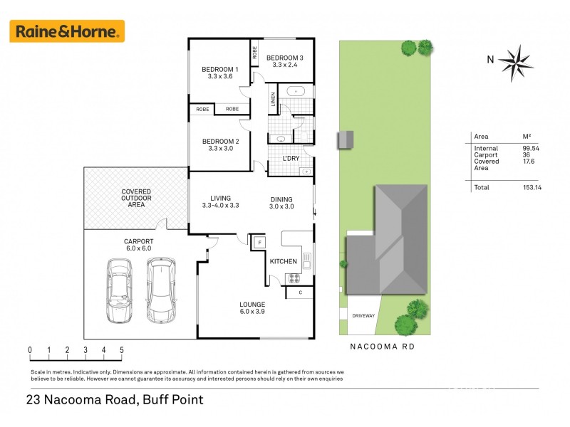 23 Nacooma Road, Buff Point NSW 2262 Floorplan