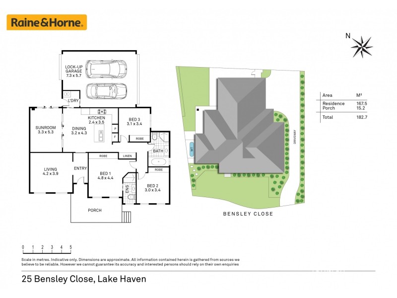 25 Bensley Close, Lake Haven NSW 2263 Floorplan