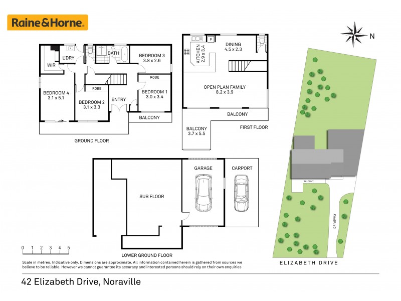 42 Elizabeth Drive, Noraville NSW 2263 Floorplan