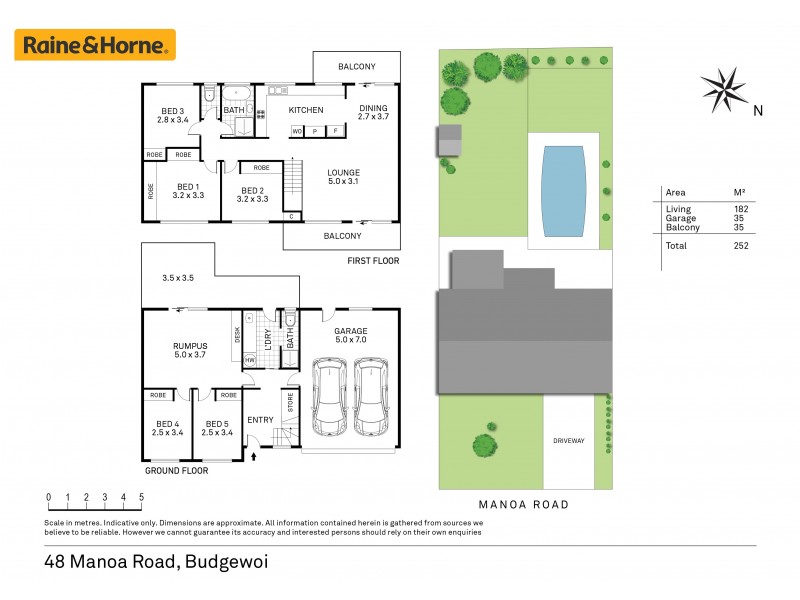 48 Manoa Road, Budgewoi NSW 2262 Floorplan