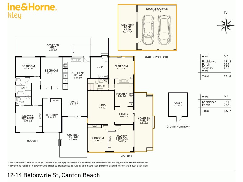 2/14 Belbowrie Street, Canton Beach NSW 2263 Floorplan