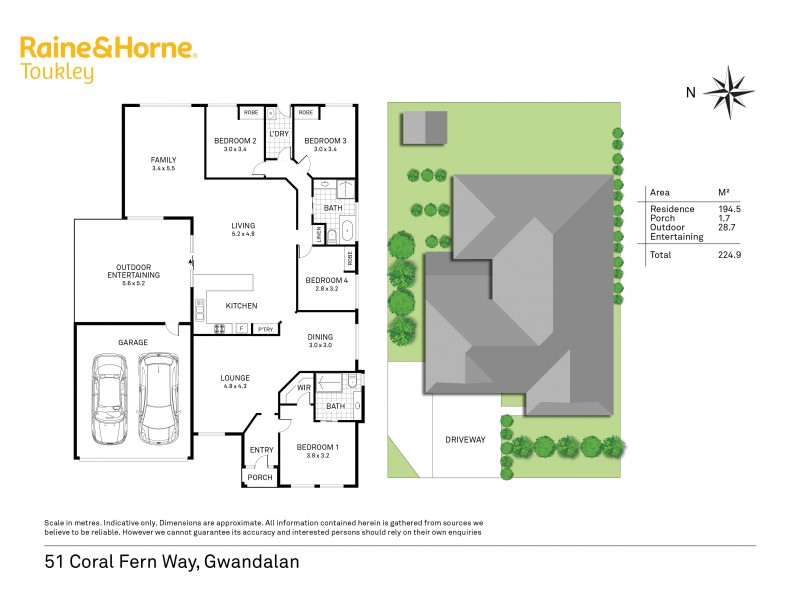 51 Coral Fern Way, Gwandalan NSW 2259 Floorplan