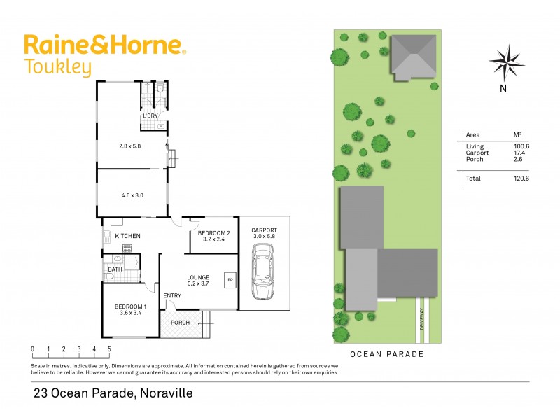 23 Ocean Parade, Noraville NSW 2263 Floorplan
