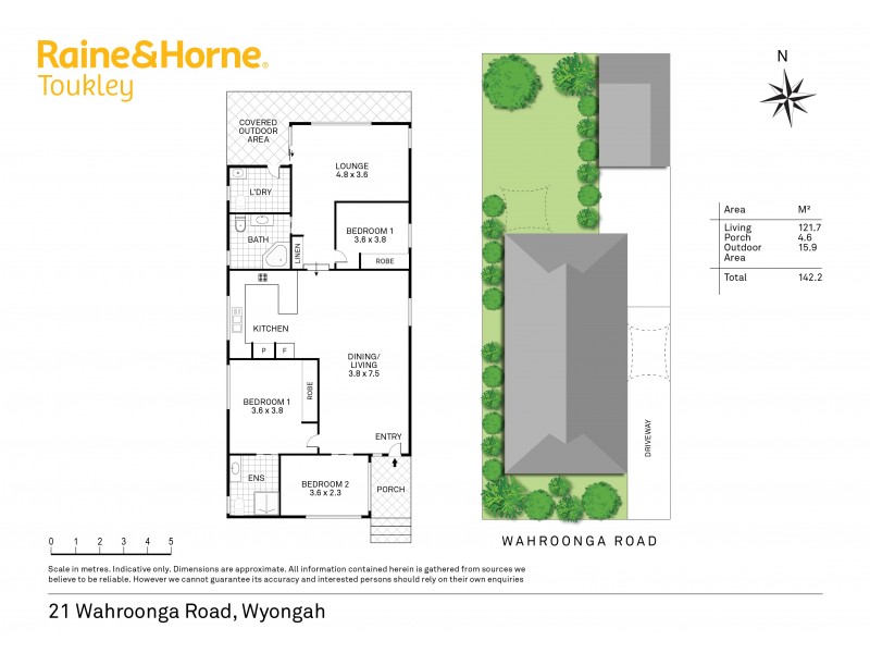21 Wahroonga Road, Wyongah NSW 2259 Floorplan