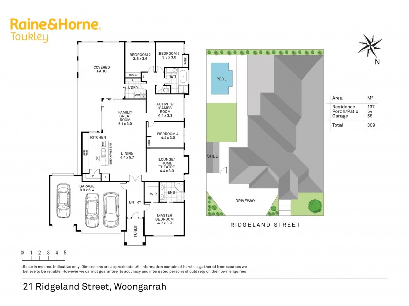 21 Ridgeland Street, Woongarrah NSW 2259 Floorplan