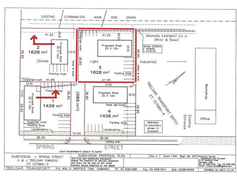 Lot 3 -5 Spring Street, Sheffield TAS 7306