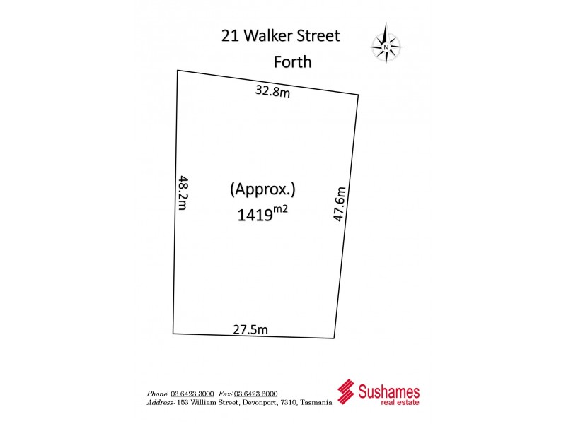 21 Walker Street, Forth TAS 7310 Floorplan
