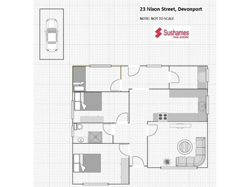 23 Nixon Street, Devonport TAS 7310 Floorplan