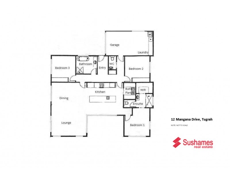 12 Mangana Drive, Tugrah TAS 7310 Floorplan