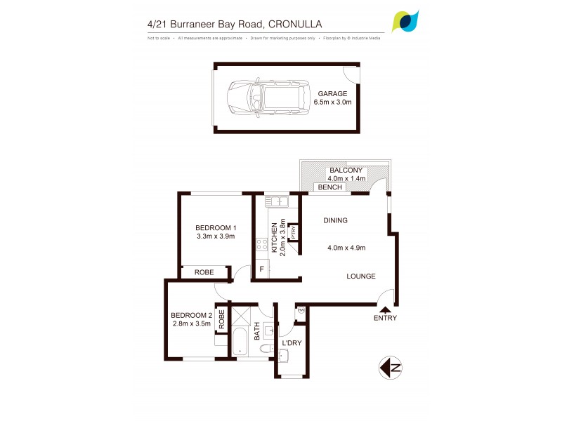 4/21-25 Burraneer Bay Road, Cronulla NSW 2230 Floorplan