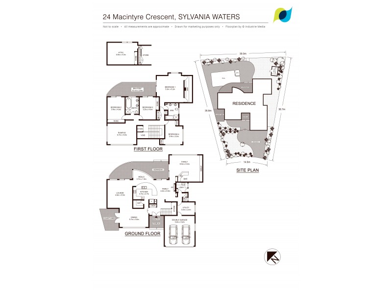 24 MacIntyre Crescent, Sylvania Waters NSW 2224 Floorplan