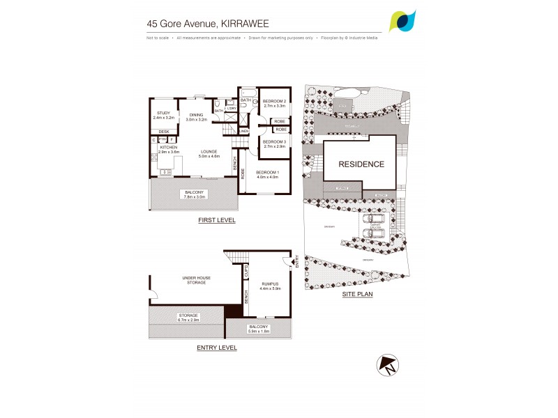 45 Gore Avenue, Kirrawee NSW 2232 Floorplan