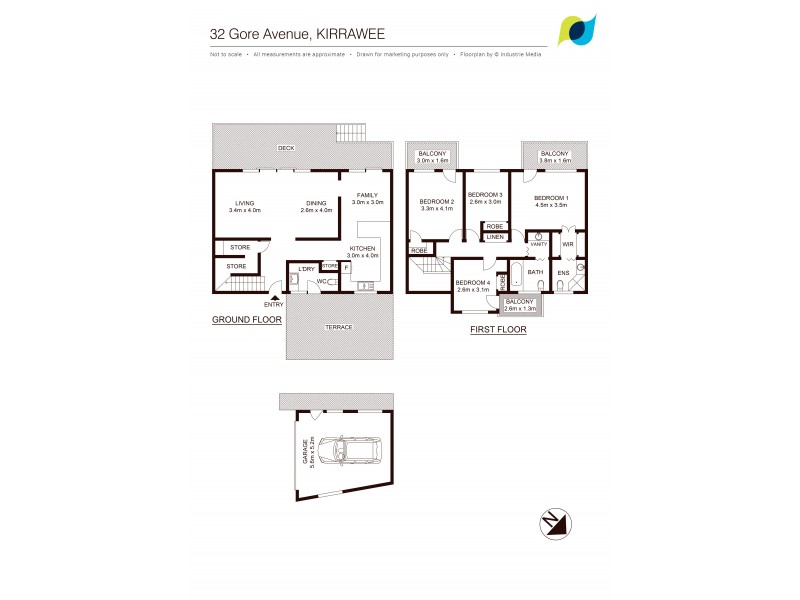 32 Gore Avenue, Kirrawee NSW 2232 Floorplan