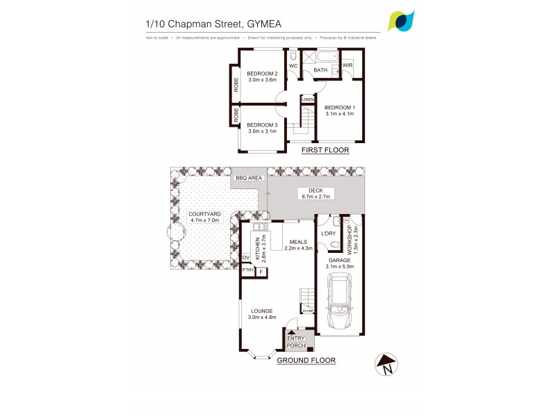 1/10 Chapman Street, Gymea NSW 2227 Floorplan