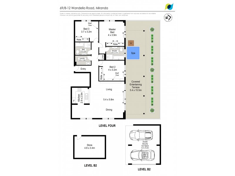 69/8-12 Wandella Road, Miranda NSW 2228 Floorplan