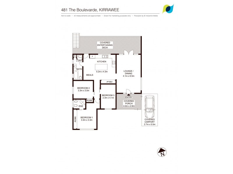 481 The Boulevarde, Kirrawee NSW 2232 Floorplan