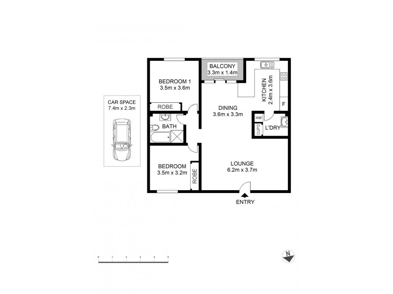 17/34-40 Merton Street, Sutherland NSW 2232 Floorplan