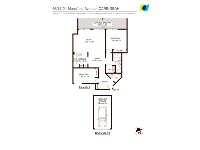 36/17-21 Mansfield Avenue, Caringbah NSW 2229 Floorplan