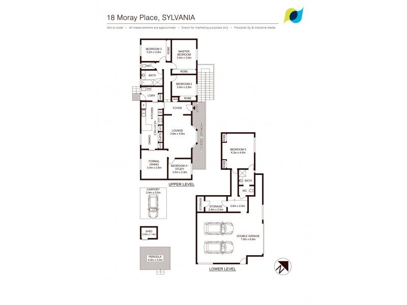 18 Moray Place, Sylvania NSW 2224 Floorplan