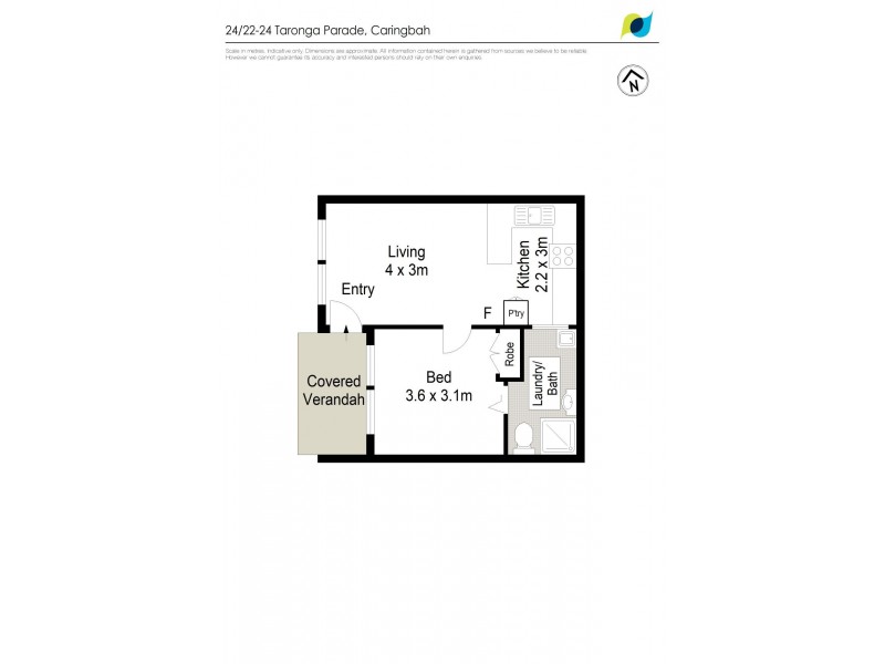 24/22-24 Taronga Parade, Caringbah NSW 2229 Floorplan