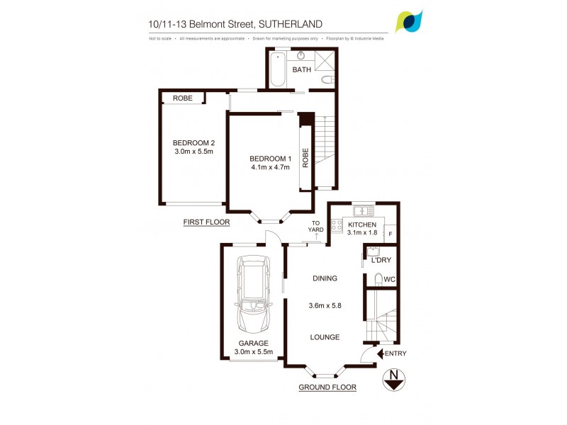 10/11-13 Belmont Street, Sutherland NSW 2232 Floorplan