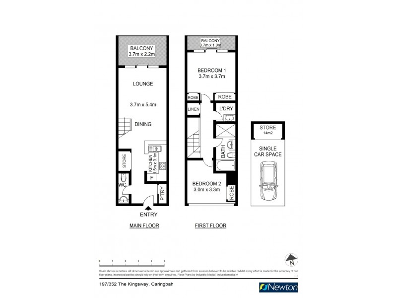 197/352-360 Kingsway, Caringbah NSW 2229 Floorplan
