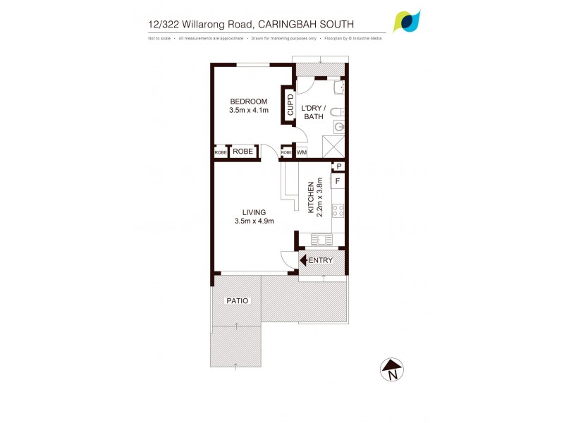 12/322 Willarong Road, Caringbah South NSW 2229 Floorplan