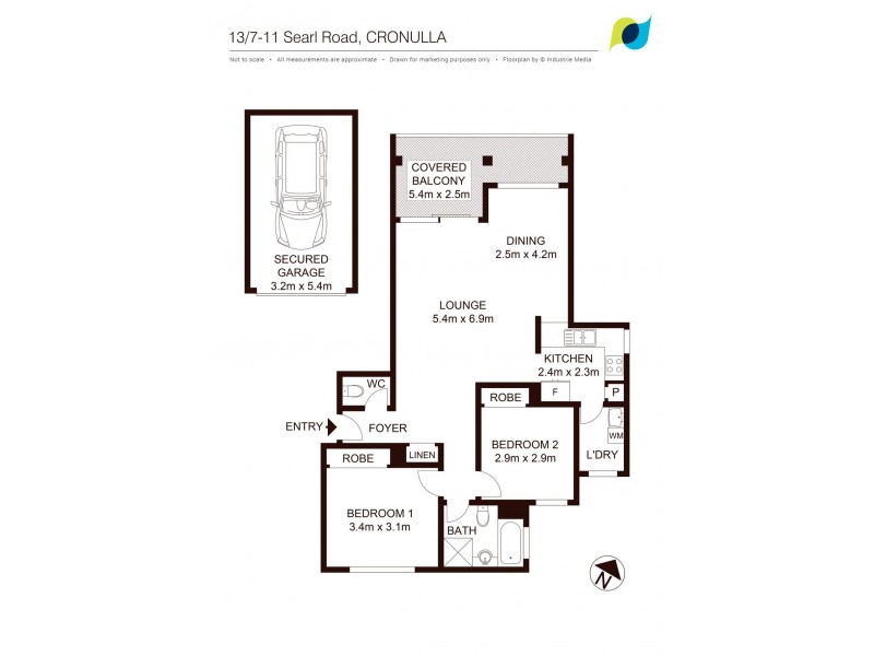 13/7-11 Searl Road, Cronulla NSW 2230 Floorplan