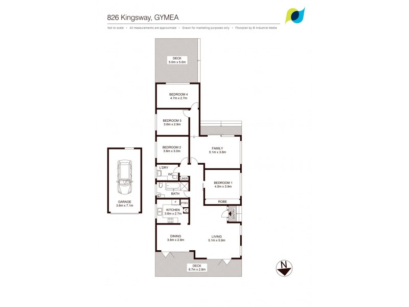 826 Kingsway, Gymea NSW 2227 Floorplan
