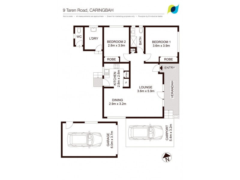 9 Taren Road, Caringbah NSW 2229 Floorplan