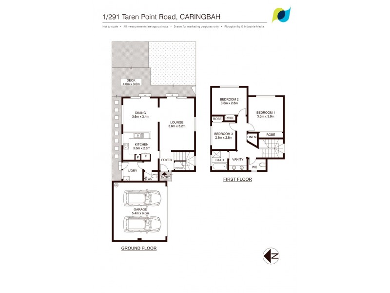 1/291 Taren Point Road, Caringbah NSW 2229 Floorplan