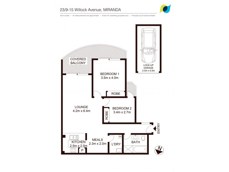 23/9-15 Willock Avenue, Miranda NSW 2228 Floorplan