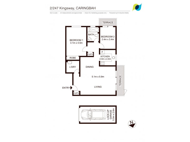 2/247-251 Kingsway, Caringbah NSW 2229 Floorplan