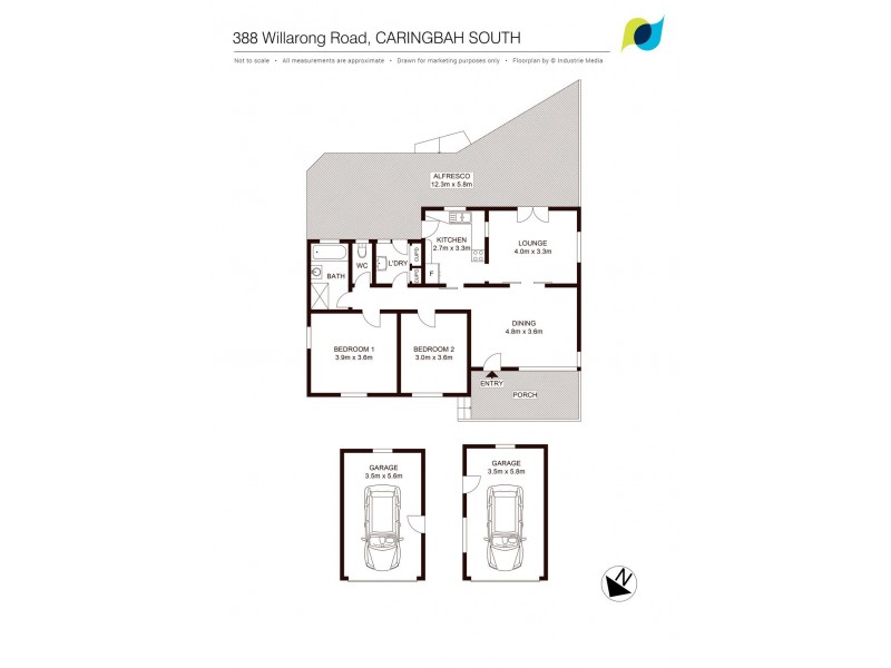 388 Willarong Road, Caringbah South NSW 2229 Floorplan