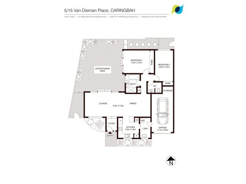 5/15 Van Dieman Place, Caringbah NSW 2229 Floorplan
