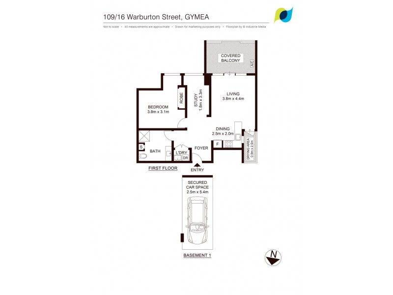 109/16 Warburton Street, Gymea NSW 2227 Floorplan