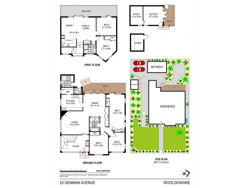 25 Denman Avenue, Woolooware NSW 2230 Floorplan