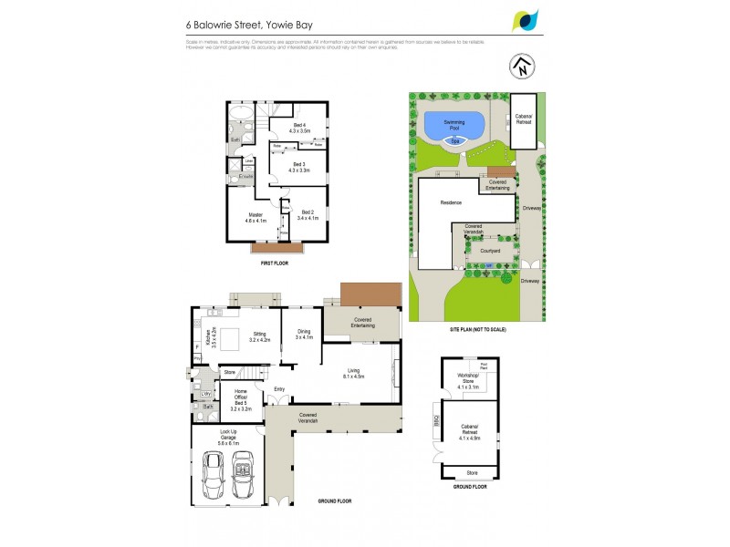 6 Balowrie Street, Yowie Bay NSW 2228 Floorplan