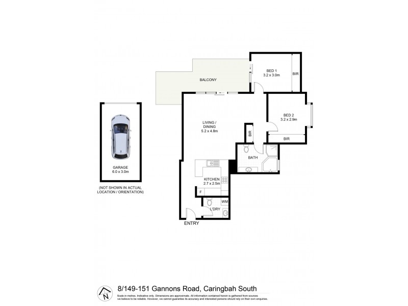 8/149-151 Gannons Road, Caringbah South NSW 2229 Floorplan