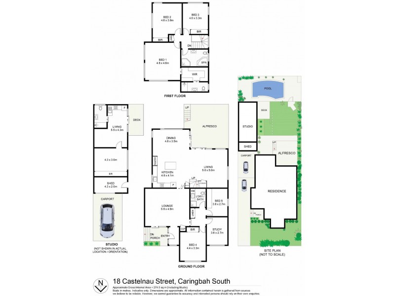 18 Castelnau Street, Caringbah South NSW 2229 Floorplan
