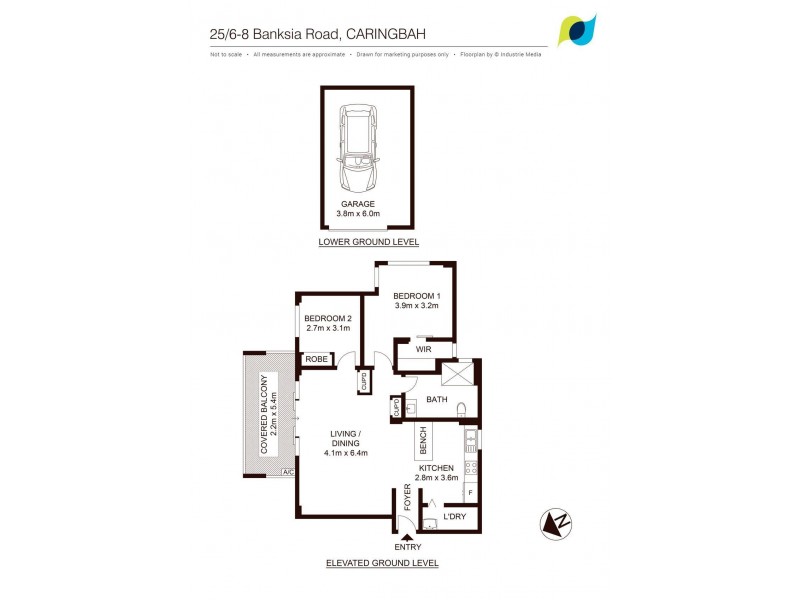 25/6-8 Banksia Road, Caringbah NSW 2229 Floorplan