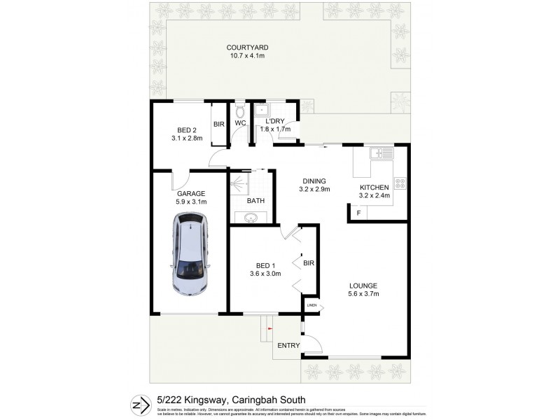 5/222 Kingsway, Caringbah South NSW 2229 Floorplan